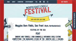 Desktop Screenshot of chillifest-ne.co.uk